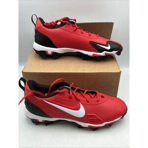 [FB9728-600] MENS NIKE FORCE TROUT 9 KEYSTONE 'UNIVERSITY RED WHITE' size 10